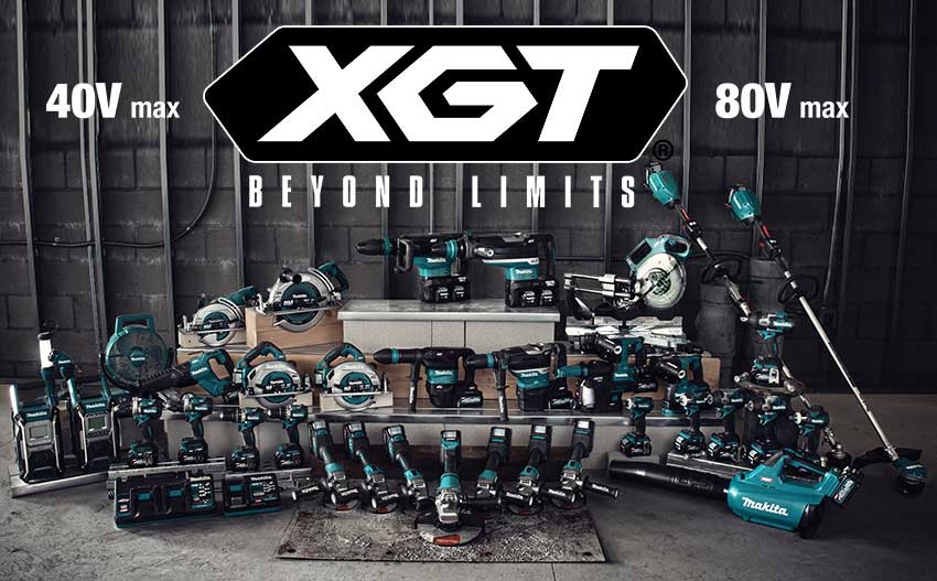 Приходит новая генерация аккумуляторных инструментов Makita XGT!